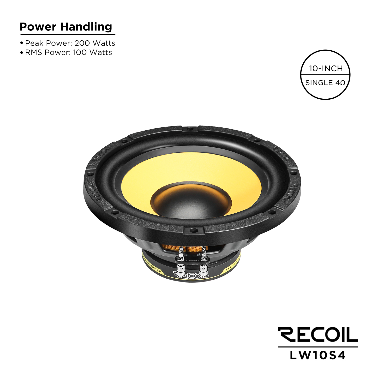 Recoil Audio LW10S4 222
