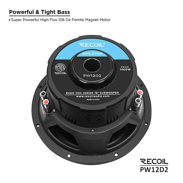 Recoil Audio PW12D2 333