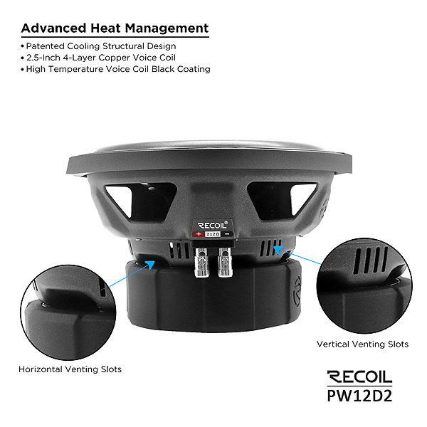 Recoil Audio PW12D2 444