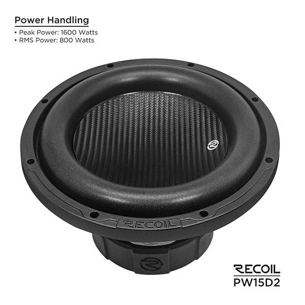 Recoil Audio PW15D2 222