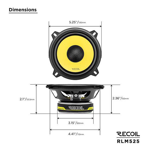 Recoil Audio RLM-525 444