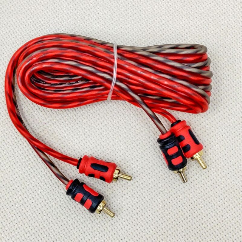 FSD audio Master RCA 2.5 2 2-х канальный межблочный кабель 2,5 м, луженая медь, двойной экран 111