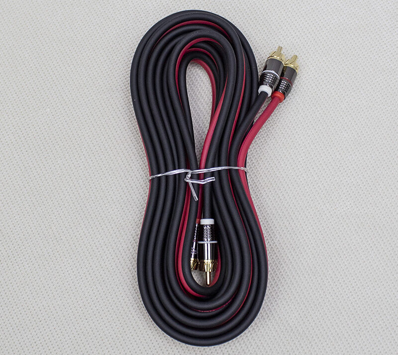 FSD audio Master RCA PRO 5.2 2-х канальный межблочный кабель 5 м, луженая медь, двойной экран 111