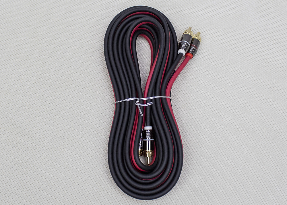 FSD audio Master RCA PRO 5.2 2-х канальный межблочный кабель 5 м, луженая медь, двойной экран 111
