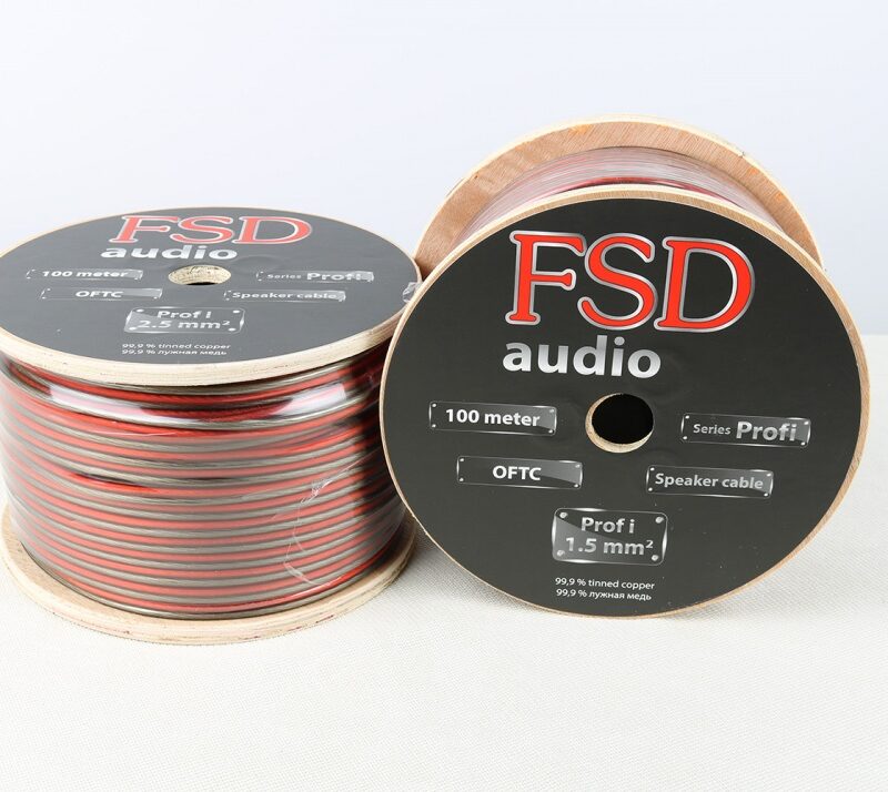 FSD audio PROFI 1,5 mm 16 GA Луженая медь (бухта 100 м) 111