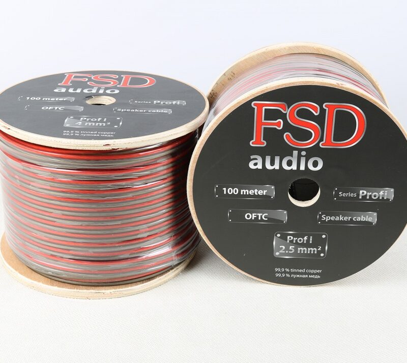 FSD audio PROFI 2,5 mm 14 GA Луженая медь (бухта 100 м) 111