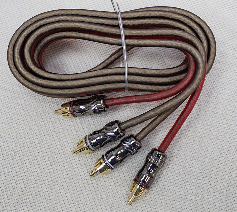 FSD audio PROFI RCA 2.5.2 2-х канальный межблочный кабель 2,5 м, луженая медь, тройной экран 1111