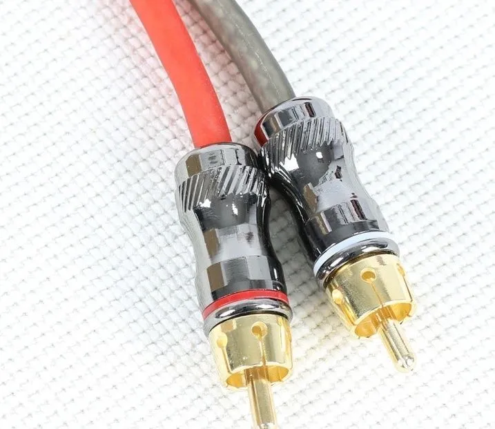 FSD audio PROFI RCA 5.2 2-х канальный межблочный кабель 5 м, луженая медь, тройной экран 111